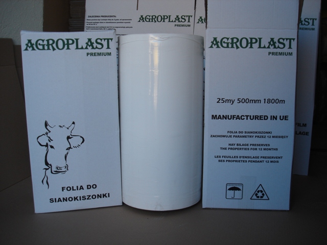 AGROPLAST 500/750 - Folia rolnicza do belowania - Sianokiszonka
