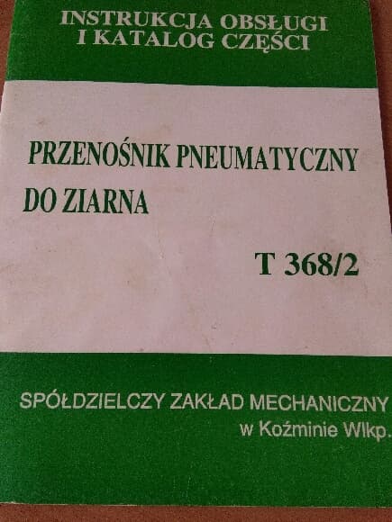 Dmuchawa do zboża Polska silnik 7,5kW
