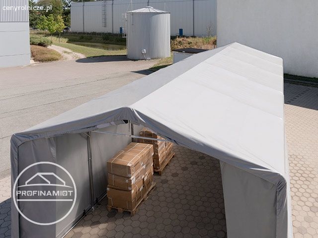 6x12x3 m Hala namiotowa, PVC 550 szary, WYSYŁKA GRATIS 