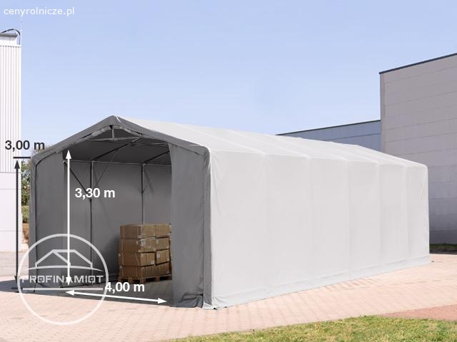 6x12x3 m Hala namiotowa, PVC 550 szary, WYSYŁKA GRATIS 
