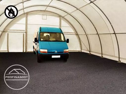 Hala Łukowa 9,15m x 10m x 4,5m, PVC 720 ciemnozielona.